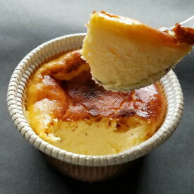 【ふるさと納税】Bmu-46 バスクチーズケーキ〜四万十の米粉入り〜食べきりサイズ カップ4個セット