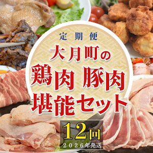 【ふるさと納税】【定期便12回】よさこい尾鶏×力豚