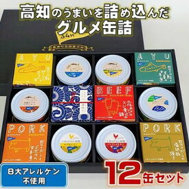 【ふるさと納税】［1300］高知 のうまいを詰め込んだ グルメ 缶詰 12缶 セット