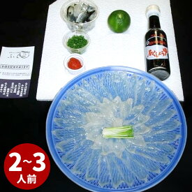 【ふるさと納税】＜ 冷蔵 ＞【配達日指定必要】本場関門とらふぐ 刺身 セット ふく一 ＜選べる＞ 2～3人前 または 4～5人前 ふぐ刺し 刺身 皮刺し 高等葱 ポン酢 ヒレフグ刺し 福岡県 国産 九州 福岡県北九州市 年末年始 27000円～39000円 2万7000円～3万9000円