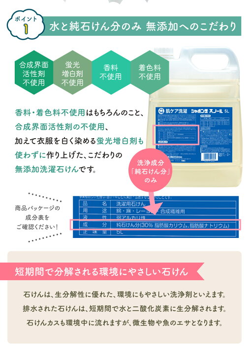 楽天市場】【ふるさと納税】洗濯 洗剤 シャボン玉 スノール 液体タイプ 