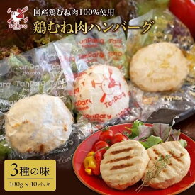 【ふるさと納税】博多タンパーグ | 福岡県 福岡 福岡市 お取り寄せグルメ ハンバーグ 鶏むね肉 ヘルシー 鶏肉 鳥肉 とりにく 鶏胸肉 タンパク質 たんぱく質 ダイエット 食事 低脂質 高タンパク 食品 食べ物 ご当地グルメ お弁当 おかず お惣菜 簡単調理 時短 冷凍食品