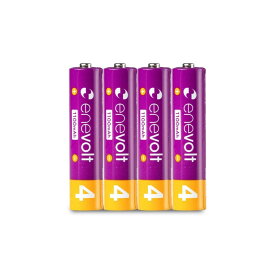 【ふるさと納税】【enevolt】 充電池 1100mAh 単4 エネボルト 8本セット 【1年間保証】 EV11008C　お届け：入金確認後、約1週間～2週間ほどでお届け