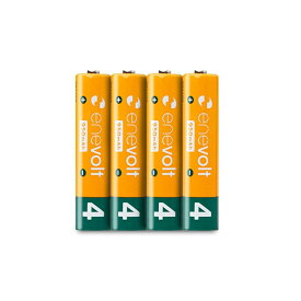【ふるさと納税】【enevolt】 充電池 950mAh 単4 エネボルト 12本セット 【1年間保証】 EV95012　お届け：入金確認後、約1週間～2週間ほどでお届け