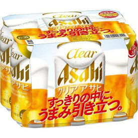 【ふるさと納税】【博多工場産】アサヒビール　クリアアサヒ350ml 6缶パック ケース入り