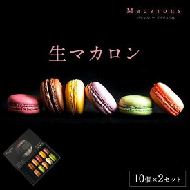 【ふるさと納税】【福岡市】生マカロン（10個）×2箱セット | 菓子 おかし 食品 人気 おすすめ 送料無料