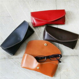 【ふるさと納税】フラップメガネケース＜カラー選択可能＞【福岡市内製造】 | 革製品 レザーグッズ 雑貨 日用品 おすすめ 送料無料
