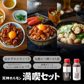 【ふるさと納税】天神ホルモン究極満喫セット