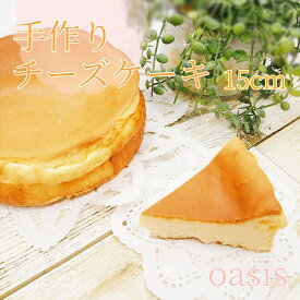【ふるさと納税】手作りケーキの店OASIS　チーズケーキ　5号