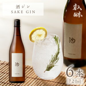 yӂ邳Ɣ[ŁzW SAKE GIN 720ml × 6{ x[X IWiW hCW  n ϕ CNX[v  k XpCX Xg[g WgjbN Y_ AR[ 
