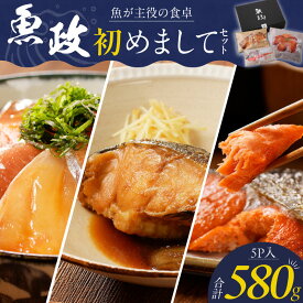 【ふるさと納税】初めましてセット 漬け丼 120g × 3パック カレイ 煮付け 120g 紅鮭 塩焼き 100g セット 流水解凍 簡単調理 海鮮丼 魚 新鮮 美味しい 魚料理 冷凍配送 福岡県 久留米市 ボーテックス お取り寄せ お取り寄せグルメ 送料無料