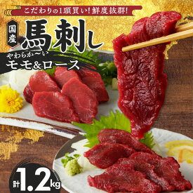 【ふるさと納税】馬刺し 計 1.2kg 1袋 100g モモ 7袋 ロース 5袋 特製 甘口醤油ダレ 100ml × 2本 国産 福岡県産 新鮮 生食用 赤身 真空包装 個包装 急速冷凍 肉 馬肉 ブロック 冷凍 食べ比べ 小分け 便利 低カロリー 高たんぱく お取り寄せ 福岡県 久留米市 送料無料
