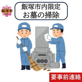 【ふるさと納税】お墓掃除代行サービス ※要事前連絡※【E-100】