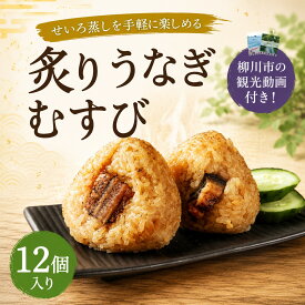 【ふるさと納税】 〈 観光動画付き 〉 炙りうなぎむすび 12個入り うなぎ おにぎり 鰻 unagi おむすび 朝食 手軽 簡単調理 冷凍 おやつ 福岡県 柳川市