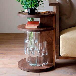 yӂ邳Ɣ[Łz CARAMELLA Circle Side Table 039 W39×D39×H56cm EH[ibg/I[N Iׂގ TChe[u 4i bN [ 󒍐Y e[u rO  Ƌ CeA s 