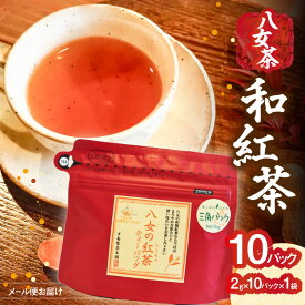 【ふるさと納税】八女 和紅茶 2g×10袋入【メール便】 八女茶 お茶 紅茶 ティーバッグ ご自宅用 家庭用 お買い物マラソン スーパーセール 買い回り 2500円 ポイント消化 お試し ポスト投函 簡易包装 訳あり