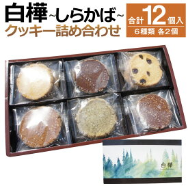 【ふるさと納税】白樺 ～しらかば～ 合計12個 6種類 各2枚 クッキー スイーツ お菓子 洋菓子 詰め合わせ セット 福岡県 筑後市 送料無料