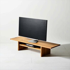 【ふるさと納税】シンプルでおしゃれなテレビボード　konojiTVボード120／オーク　テレビ台　無垢材　天然木　ロータイプ　完成品　ローボード　ローテーブル　センターテーブル　パソコンデスク　本棚 | 家具 ファニチャー 人気 おすすめ 送料無料