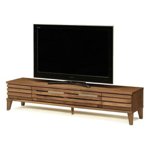 【ふるさと納税】【幅180.2 奥行41.5 高さ39.3】セゾン180テレビボード(ウォールナット) | 家具 ファニチャー 人気 おすすめ 送料無料