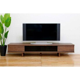 【ふるさと納税】テレビ台 テレビボード 幅200 ウォールナット 無垢材 引き出し 収納 デッキ収納 TV台 ローボード 脚付き 大川家具 丸田木工 リード | 家具 ファニチャー 人気 おすすめ 送料無料