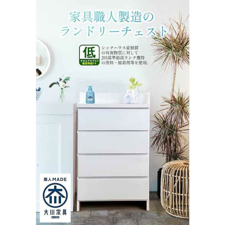 楽天市場】【ふるさと納税】ランドリーチェスト スリム 薄型 奥行30 幅 