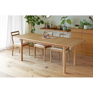 【ふるさと納税】【開梱設置】高野木工 ORP オープ伸長式ダイニングテーブルW140〜W180cm ホワイトオーク【10年保証】 | インテリア ファニチャー 人気 おすすめ 送料無料