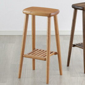 【ふるさと納税】キッチンハイスツール ブラックチェリー材【大川家具】 | 家具 ファニチャー 人気 おすすめ 送料無料