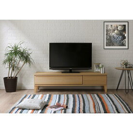 【ふるさと納税】大川家具 幅153cm テレビボード ウォールナット/レッドオーク -leo-レオ | インテリア ファニチャー 人気 おすすめ 送料無料