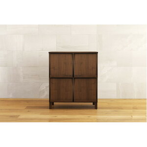 【ふるさと納税】【開梱設置】高野木工 LECCE レッチェ 77マガジンレコードラック ウォルナット【10年保証】 | 家具 インテリア 北欧 おしゃれ 木製 天然木 無垢材 アンティーク リビング サイ