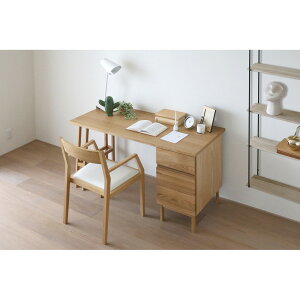 �y�ӂ邳�Ɣ[�Łz�y�J���ݒu�z����؍H �v���[���f�X�N SET7 �I�[�N�iW130×D60cm�j�y10�N�ۏ؁z