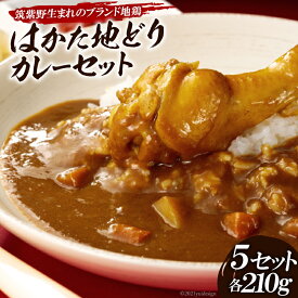 【ふるさと納税】 「はかた地どり」カレーセット [農事組合法人福栄組合 福岡県 筑紫野市 10033]