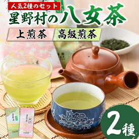 【ふるさと納税】＜2025年産＞星野村の八女茶 2本セット(各80g・計160g) お茶 緑茶 煎茶 常温 常温保存【ksg0400】【朝ごはん本舗】