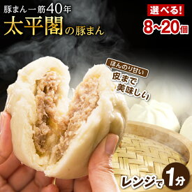 【ふるさと納税】本場中国の味　太平閣の豚まん　(8個、10個、15個、16個、20個)【配送不可地域：離島】【G1075362】
