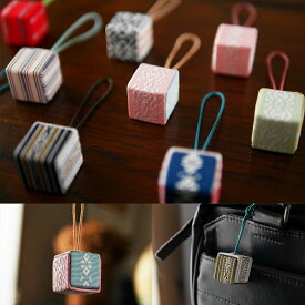 【ふるさと納税】自宅で体験！博多織鈴箱作り【数寄屋】_HA0103 送料無料伝統工芸 手芸 手作りキット ストラップ キーホルダー 趣味 ハンドメイド 親子レク 夏休み 自由研究 帯生地 おうち時間