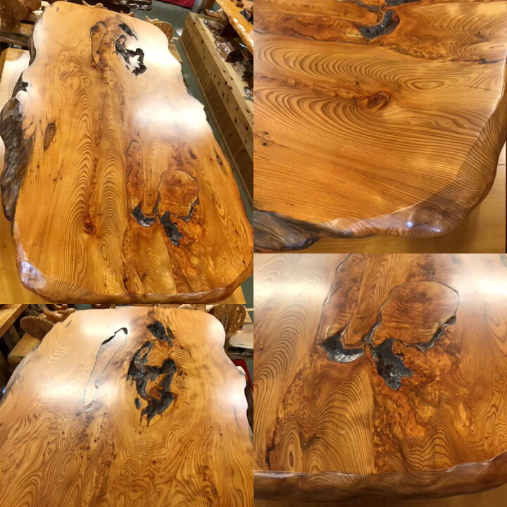 楽天市場】【ふるさと納税】屋久杉テーブル 約縦210cm×横100cm×高さ 