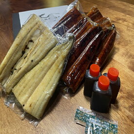 【ふるさと納税】特盛！鰻の蒲焼き2尾と白焼き1尾セット（計600g前後）.B355