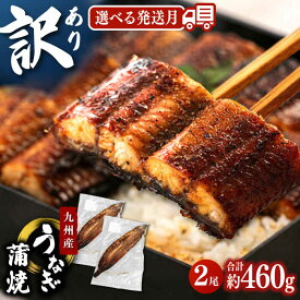 【ふるさと納税】【土用丑の日】訳あり 鹿児島産 うなぎ 蒲焼 2尾セット 【選べる発送月】▼ うなぎ 鰻 ウナギ 蒲焼 蒲焼き ひつまぶし 定期便 桂川町/山水商事[ADAH029]