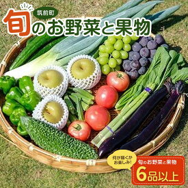 【ふるさと納税】【直売所みなみの里厳選】旬の野菜・果物セット | 福岡県 筑前町 福岡 九州 返礼品 支援 楽天ふるさと 納税食品 お取り寄せ 旬 新鮮 野菜 果物 詰め合わせ セット 採れたて 美味しい 筑前町 産地 直送 みなみの里