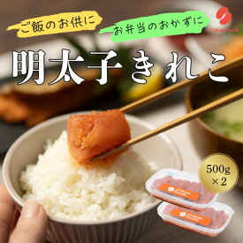 【ふるさと納税】辛子めんたいこ 切子 500g×2個 明太子 めんたいこ