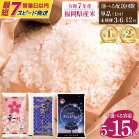 【ふるさと納税】米 令和7年産 ＜選べる品種&容量&お届け回数＞【最短7営...