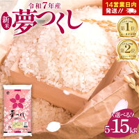 【ふるさと納税】【発送時期が選べる】《新米》福岡県産ブランド米 夢つくし ...