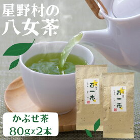 【ふるさと納税】【2025年産】星野村の八女茶 かぶせ茶 80g×2本 [a0530] 株式会社 ゼロプラス 【返礼品】添田町 ふるさと納税