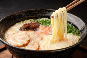 【ふるさと納税】博多長浜ラーメン6食入り×2箱【計12食】ラーメン らーめん 拉麺 豚骨ラーメン 長浜ラーメン 福岡 名物 博多 豚骨 スープ 乾麺 豚骨ラーメン ふるさと納税 博多ラーメン 博