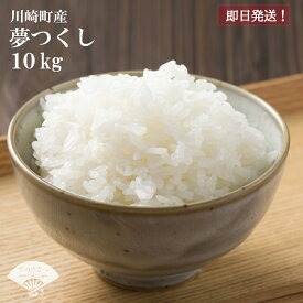 【ふるさと納税】 即日 発送 米 お米 「 夢つくし 」10kg（ 精米 ） ご飯 ごはん 福岡県 認定 地域資源 送料込 T3