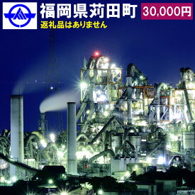 【ふるさと納税】福岡県 苅田町への寄付 返礼品なし 1口 3万円