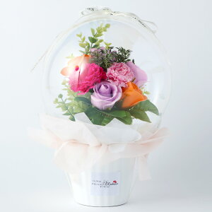 yӂ邳Ɣ[ŁzFlower balloon t[o[ \[vt[5{ u^^Cv 1_ 25cm×25cm×50cm  o[ IׂJ[ 蕨 ƒp CeA  c 
