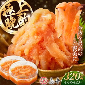 【ふるさと納税】【博多辛子明太子の島本】イカめんたい160g×2個《築上町》【株式会社島本食品】[ABCR044] 1万3千円 13000 13000円