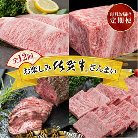 【ふるさと納税】【定期便12回】お楽しみ佐賀牛ざんまい：C232-030