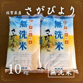 【ふるさと納税】佐賀県産 さがびより 無洗米 10kg：B130-035