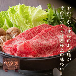 【ふるさと納税】佐賀牛肩ローススライス 400g:B195-004